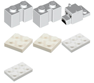 LEGO Blanc Minecraft Polar Bear Baby