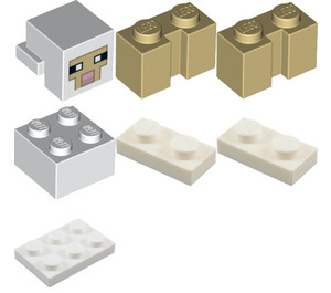 LEGO blanc Minecraft Sheep