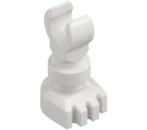 LEGO White Minifig Skeleton Leg (6266 / 31733)