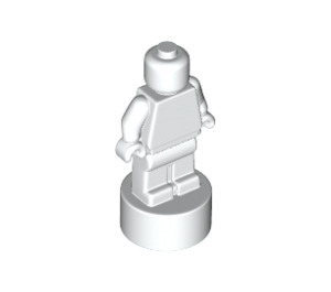 LEGO Wit Minifig Statuette (53017 / 90398)