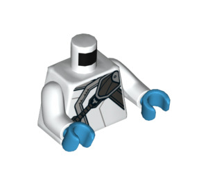 LEGO Weiß Minifigur Torso (973 / 76382)