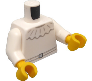 LEGO White Minifig Torso Mushroom Sprite (973)