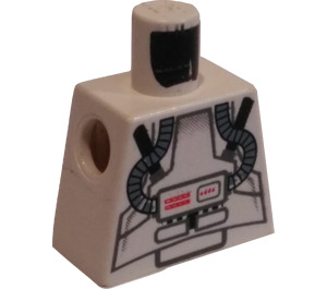 LEGO Hvit Minifigur Overkropp uten armer med Clone Pilot (973)