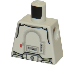 LEGO Bianco Minifigure Busti senza braccia con Snowtrooper Armatura (973)