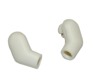 LEGO White Minifigure Arms (Left and Right Pair)