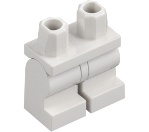 LEGO White Minifigure Medium Legs (37364 / 107007)