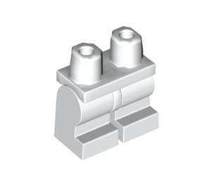 LEGO White Minifigure Medium Legs (37364 / 107007)