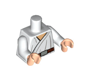 LEGO White Minifigure Torso Luke Skywalker White Tunic (76382 / 88585)