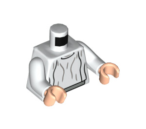 LEGO Weiß Minifigur Torso Prinzessin Leia (76382 / 88585)