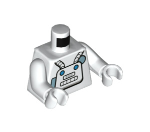LEGO White Minnie Mouse Astronaut Torso (973 / 76382)