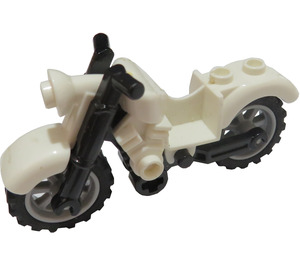 LEGO Bílá Motorcycle