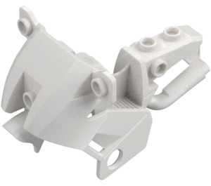 LEGO White Motorcycle Fairing (52035 / 89536)