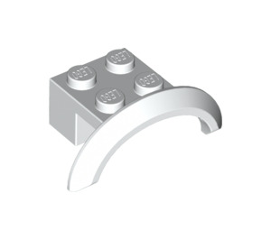LEGO blanc Garde-boue Brique 2 x 4 x 1 avec Roue Arche
 (28579 / 98282)