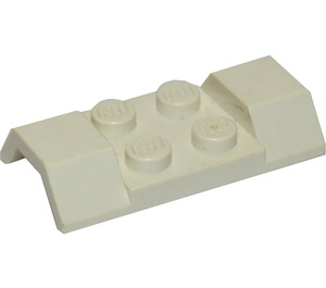 LEGO White Mudguard Plate 2 x 4 with Wheel Arches (3787)