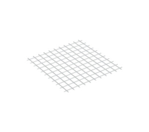 LEGO White Net 10 x 10 Square (23206 / 71155)