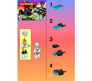 LEGO White Ninja Set 1269 Instructions