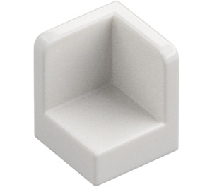 LEGO White Panel 1 x 1 Corner with Rounded Corners (6231)