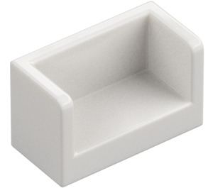 LEGO White Panel 1 x 2 x 1 with Closed Corners (23969 / 35391)