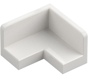 LEGO White Panel 1 x 2 x 2 Corner with Rounded Corners (31959 / 91501)