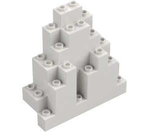 LEGO Weiß Paneel 3 x 8 x 7 Felsen Dreieckig (6083)