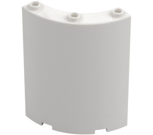 LEGO White Panel 4 x 4 x 6 Curved (30562 / 35276)