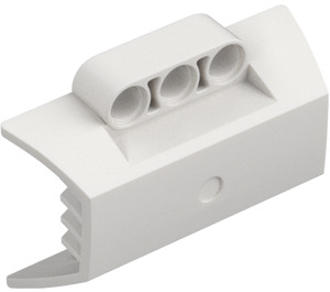 LEGO White Panel 4 x 6 Side Flaring Intake with Three Holes (61069)