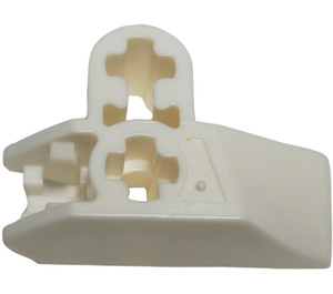 LEGO White Perpendicular Axle Joiner T-Piece with Catch (44850)