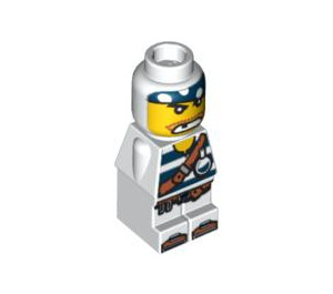 LEGO Vit Pirat Plank Mikrofigur