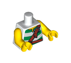 LEGO blanc  Pirates Torse (76382 / 88585)