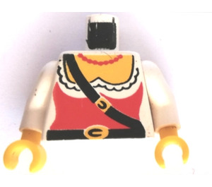 LEGO Wit  Pirates Torso (973)