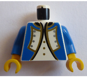 LEGO White  Pirates Torso (973)