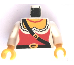 LEGO Bianco  Pirati Busto (973 / 73403)