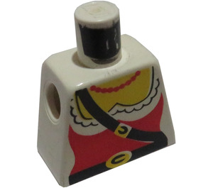 LEGO Weiß  Pirates Torso ohne Arme (973)