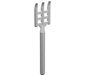 LEGO White Pitchfork Old with Hard Plastic (4496)