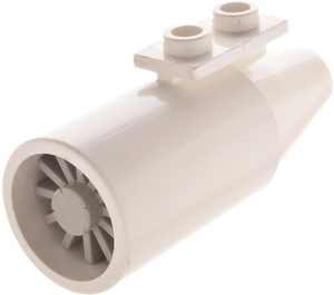 LEGO Blanco Plane Jet Engine with Light Gray Center