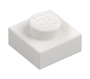 LEGO White Plate 1 x 1 (3024 / 30008)