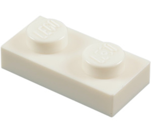 LEGO White Plate 1 x 2 (3023 / 28653)