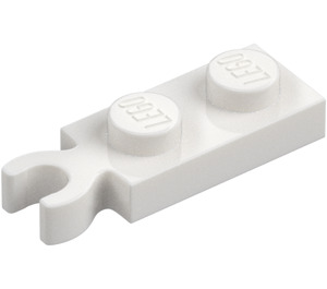 LEGO hvid Plade 1 x 2 med klip (78256)