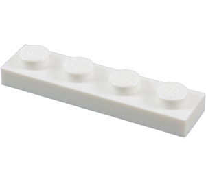 LEGO White Plate 1 x 4 (3710)