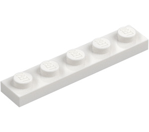 LEGO Bílá Deska 1 x 5 (78329)