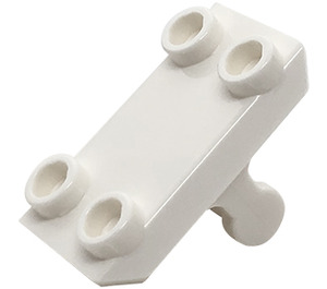 LEGO White Plate 2 x 3 with Horizontal Bar (30166)