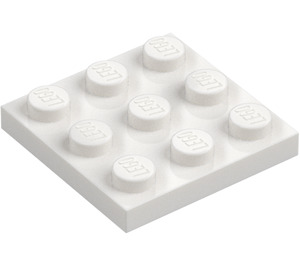 LEGO Wit Plaat 3 x 3 (11212)