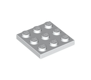 LEGO blanc assiette 3 x 3 (11212)