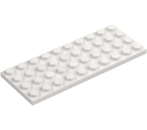 LEGO Wit Plaat 4 x 10 (3030)