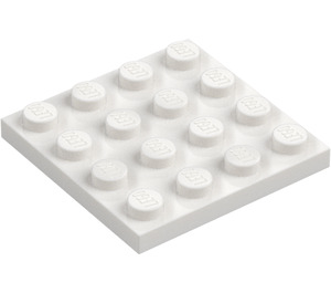 LEGO Bianco Piastra 4 x 4 (3031)