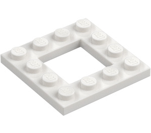 LEGO White Plate 4 x 4 with 2 x 2 Open Center (64799)