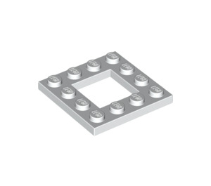 LEGO blanc assiette 4 x 4 avec 2 x 2 Open Centre (64799)