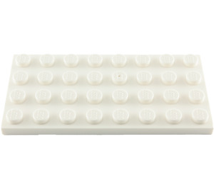 LEGO White Plate 4 x 8 (3035)