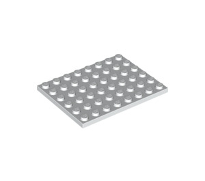 LEGO Weiß Platte 6 x 8 (3036)