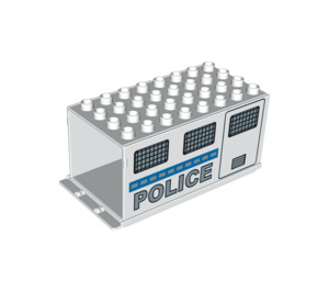 LEGO White Police Container (89200)